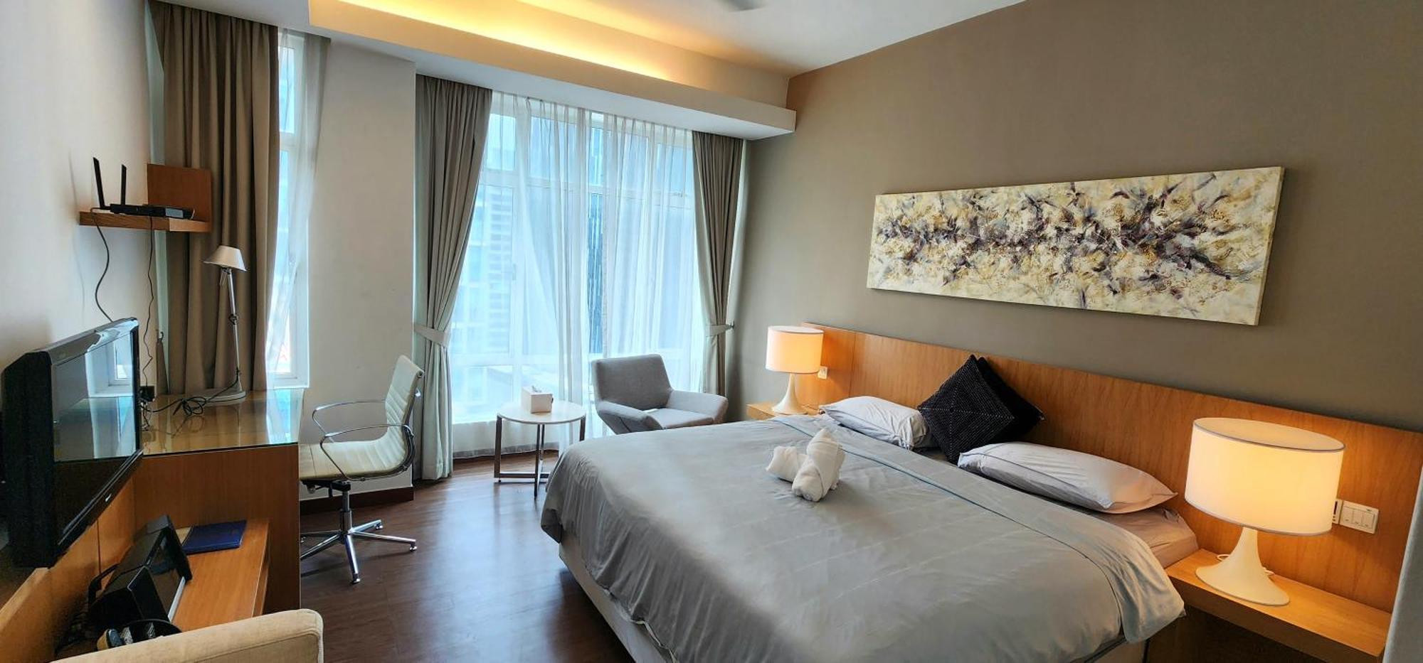 Cozy Super King Bed Studio Walking To Petronas Klcc Kuala Lumpur Extérieur photo